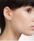 Swarovski Birthstone April Joia Brincos Mulher 5661957