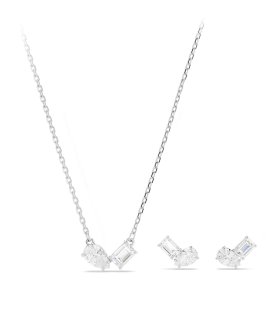 Swarovski Mesmera Joia Colar Brincos Set Mulher 5665829