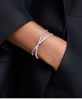 Swarovski Hyperbola Joia Pulseira Bangle Mulher 5677625