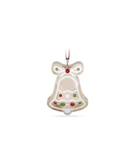 Swarovski Holiday Cheers Gingerbread Bell Decoração Figura de Cristal Adorno 5681580