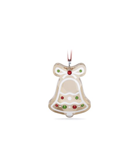 Swarovski Holiday Cheers Gingerbread Bell Decoração Figura de Cristal Adorno 5681580