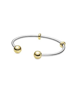 Pandora Shine Snake Open Bangle Joia Pulseira Mulher 568291