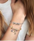 Pandora Shine Moments Snake Chain Joia Pulseira Mulher 568748C00