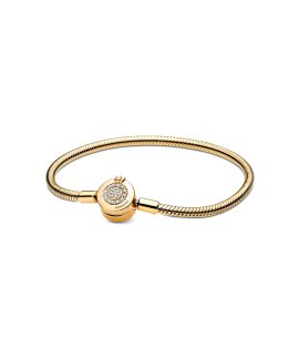 Pandora Shine Moments Sparkling Crown O Joia Pulseira Mulher 569046C01