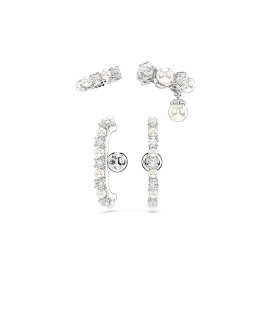 Swarovski Matrix Joia Brincos Set Ear Cuff Mulher 5691715