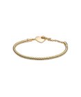 Pandora Heart T-Bar Snake Chain Joia Pulseira Mulher 569285C00