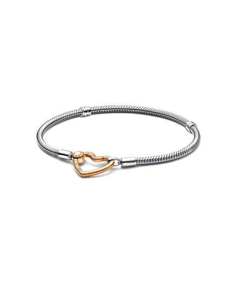 Pandora Moments Heart Snake Joia Pulseira Mulher 569539C00