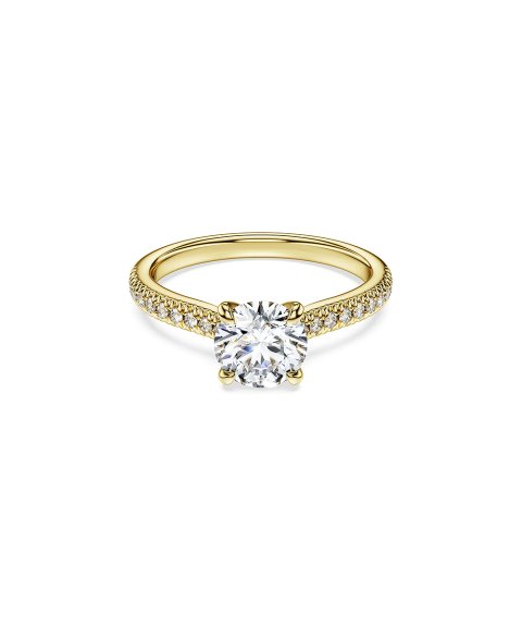 Swarovski Eternity Joia Anel Ouro 18K e Diamantes Mulher 5697870