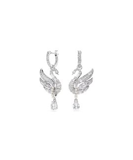 Swarovski Swan Joia Brincos Mulher 5723388