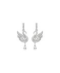 Swarovski Swan Joia Brincos Mulher 5723388