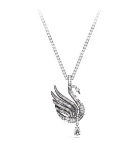 Swarovski Swan Joia Colar Pregadeira Mulher 5723411
