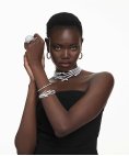 Swarovski Matrix Joia Pulseira Bangle Mulher 5726294