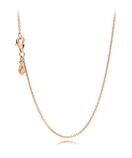Pandora Rose Anchor Chain Joia Colar Mulher 580412-45