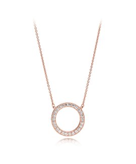Pandora Rose Hearts of Pandora Joia Colar Mulher 580515CZ-45