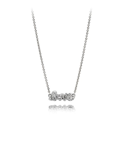 Pandora Signature of Love Joia Colar Mulher 590415CZ-45