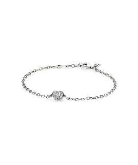 Pandora Pavé Heart Joia Pulseira Mulher 590504CZ-18