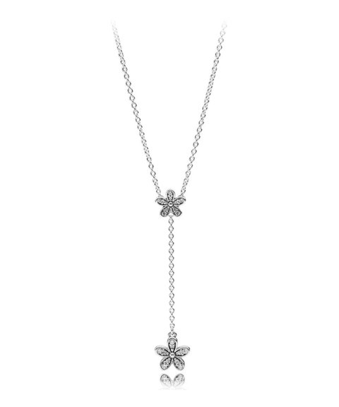 Pandora Dazzling Daisies Joia Colar Mulher 590540CZ-60 Pandora Dazzling Daisies Joia Colar Mulher 590540CZ-60