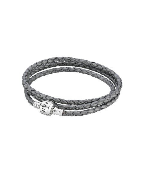 Pandora Moments triple Woven Leather Joia Pulseira Mulher 590705CSG-T Pandora Moments triple Woven Leather Joia Pulseira Mulher 590705CSG-T
