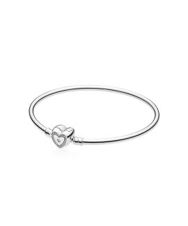 Pandora Wishful Heart Moments Joia Pulseira Mulher 590729CZ