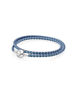 Pandora Moments Double Woven Joia Pulseira Mulher 590747CBMX