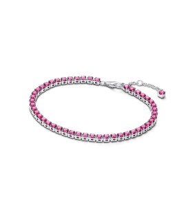 Pandora Sparkling Pink Tennis Joia Pulseira Mulher 591469C04