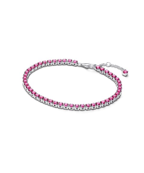 Pandora Sparkling Pink Tennis Joia Pulseira Mulher 591469C04 Pandora Sparkling Pink Tennis Joia Pulseira Mulher 591469C04