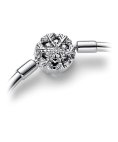 Pandora Moments Sparkling Snowflake Joia Pulseira Bangle Limited Edition Mulher 592286C01
