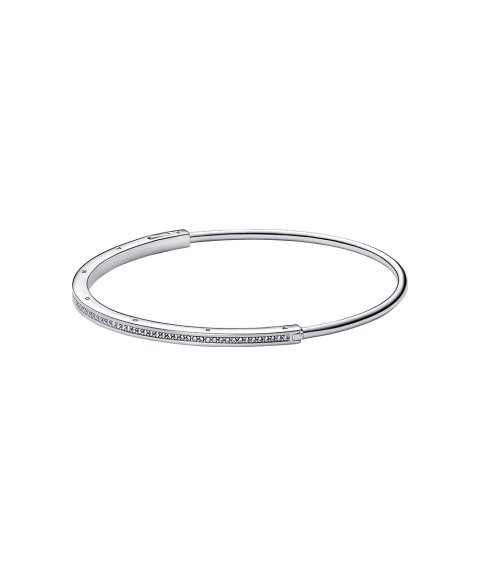 Pandora Signature I-D Pavé Joia Pulseira Bangle Mulher 592313C01