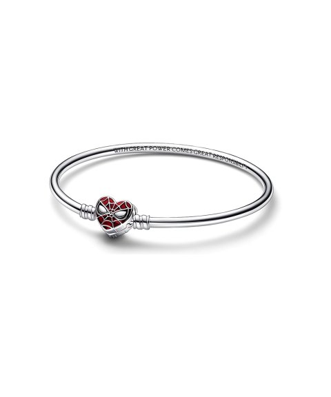 Pandora Marvel Spider-Man Mask Joia Pulseira Bangle Mulher 592324C01 Pandora Marvel Spider-Man Mask Joia Pulseira Bangle Mulher 592324C01