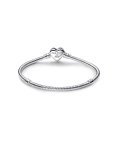 Pandora Moments Sparkling Infinity Heart Joia Pulseira Mulher 592645C01