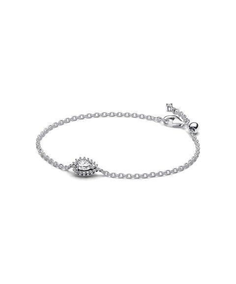 Pandora Sparkling Pear Halo Joia Pulseira Mulher 593001C01 Pandora Sparkling Pear Halo Joia Pulseira Mulher 593001C01