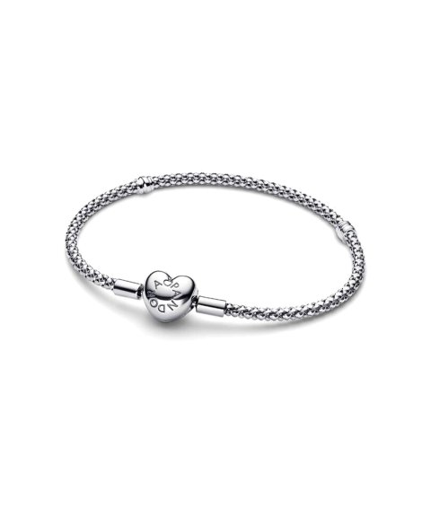 Pandora Heart Studded Joia Pulseira Mulher 593853C00