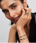 Pandora Round Clasp Wing Chain Joia Pulseira Mulher 594028C00