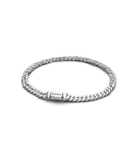Pandora Cuban Chain Joia Pulseira Mulher 594367C00