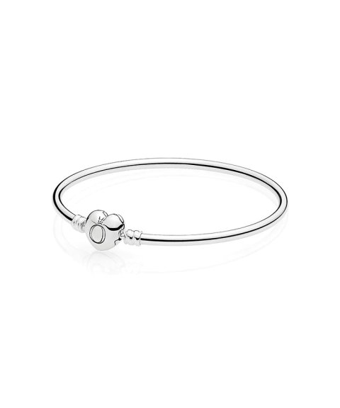 Pandora Logo Heart Bangle Joia Pulseira Mulher 596268