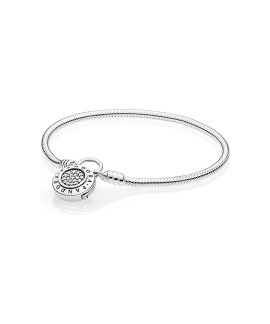 Pandora Moments Signature Padlock Joia Pulseira Mulher 597092CZ