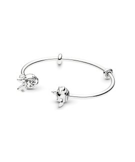 Pandora Disney Mickey and Minnie Open Bangle Joia Pulseira Bangle Mulher 597494