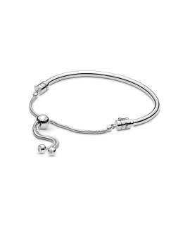 Pandora Moments Sliding Bangle Joia Pulseira Mulher 597953CZ