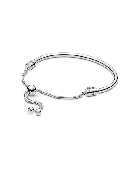 Pandora Moments Sliding Bangle Joia Pulseira Mulher 597953CZ