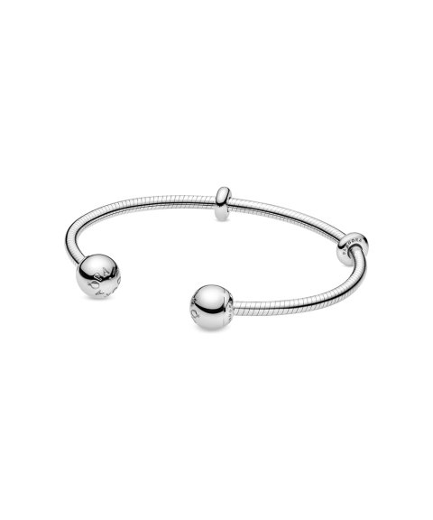 Pandora Snake Open Bangle Joia Pulseira Mulher 598291 Pandora Snake Open Bangle Joia Pulseira Mulher 598291