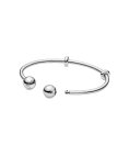 Pandora Snake Open Bangle Joia Pulseira Mulher 598291