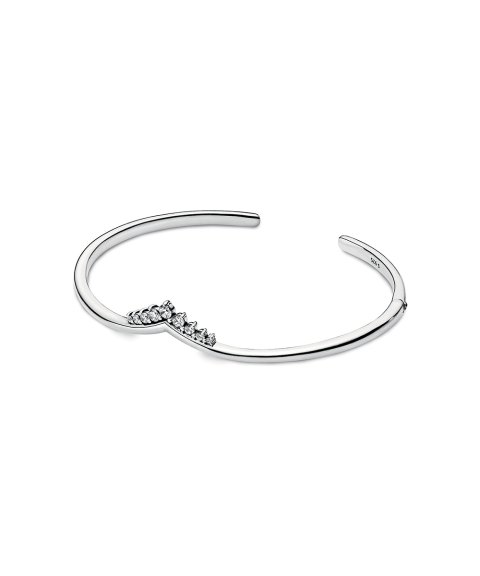 Pandora Tiara Wishbone Open Bangle Joia Pulseira Mulher 598338CZ Pandora Tiara Wishbone Open Bangle Joia Pulseira Mulher 598338CZ
