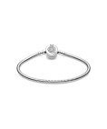 Pandora Moments Sparkling Crown O Snake Joia Pulseira Mulher 599046C01