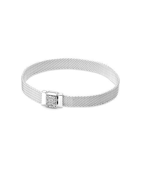 Pandora Reflexions Sparkling Clasp Joia Pulseira Mulher 599166C01