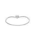 Pandora Sparkling Wishbone Heart Joia Pulseira Bangle Mulher 599297C01 Pandora Sparkling Wishbone Heart Joia Pulseira Bangle Mulher 599297C01