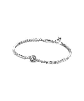 Pandora Sparkling Halo Joia Pulseira Mulher 599416C01