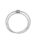 Pandora Moments Double Wrap Snake Chain Joia Pulseira Mulher 599544C01