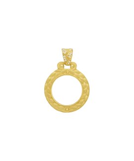 DonaZinda Aro de Libra Joia Pendente Colar Ouro 19.2K e Diamantes 600871310