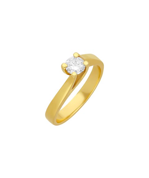 Encantus Belle Aurora Joia Anel Ouro 19.2K e Diamante Mulher 600906910