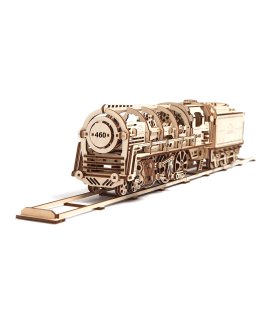 Ugears Locomotiva a Vapor Puzzle 3D 70012